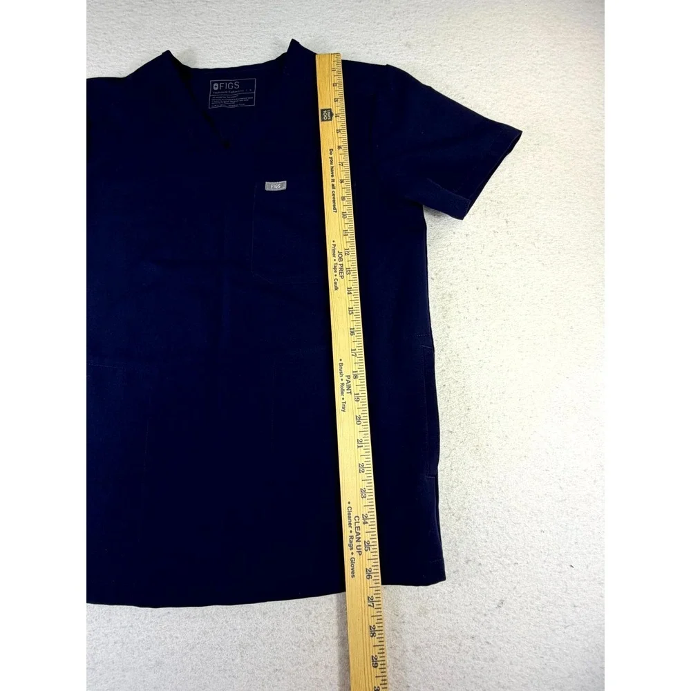 FIGS Technical Collection Scrub Top & Pants Mens Small Medium Navy Blue Medical